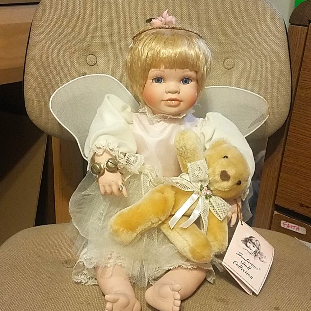 Porcelain Baby Doll Angel